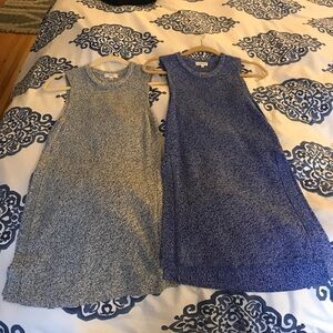 Aritzia Long Sleeveless Sweater Tanks (2)